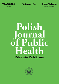 					View Vol. 134 (2024): Polish Journal of Public Health
				